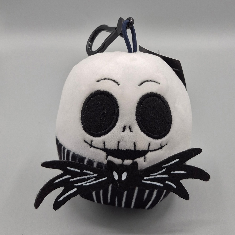 Disney Nightmare Before Christmas Jack Skellington Plush Bag Clip DS724H06A NEW